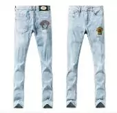 versace jeans denim pas cher broderie blue